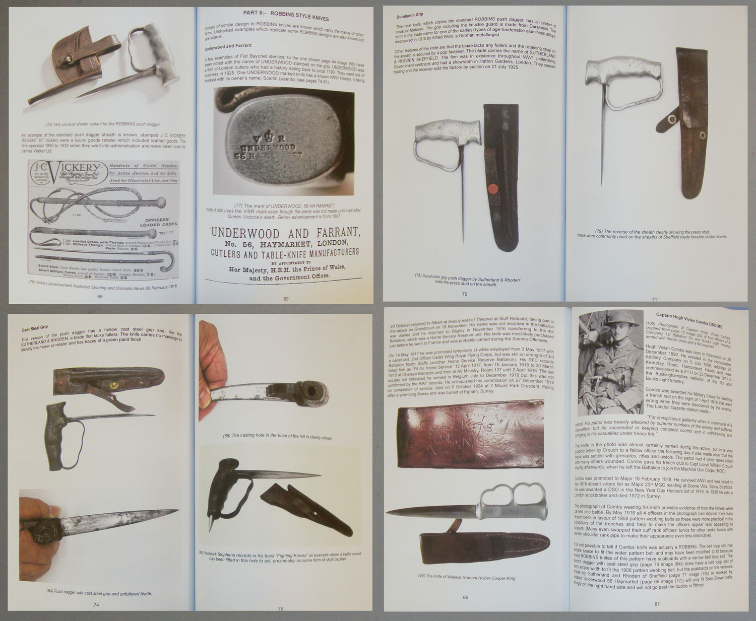 Author Signed* Brand New Hardback Book ‘The History and Knives of Robbins & Company’ by Ron Flook & John Pidgeon. ED 2172. Author Signed* Brand New Hardback Book ‘The History and Knives of Robbins & Company’ by Ron Flook & John Pidgeon. ED 2172. Other Accessory