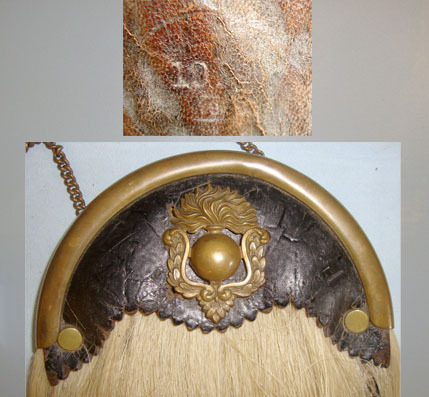  Scottish Fusilier’s Horse Hair Sporran With Brown Leather Cantle & Pouch, Belt H Scottish Fusilier’s Horse Hair Sporran With Brown Leather Cantle & Pouch, Belt H Clothing
