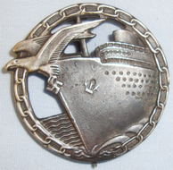 Original/Scarce* Kriegsmarine ‘Blockade Runners Badge with Makers Mark ‘Richard Feix Gablonz a.d.N’. N 115. Original/Scarce* Kriegsmarine ‘Blockade Runners Badge with Makers Mark ‘Richard Feix Gablonz a.d.N’. N 115. Antique & Militaria
