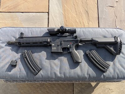 Heckler & Koch HK416 Semi-Auto .22 Long Rifle (.22 LR) Rifle