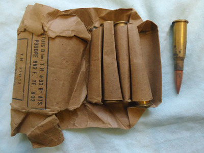 DEACTIVATED INERT. French 8mm (8x50R) Lebel Rifle Service Pack Of 8 Rounds In Pa DEACTIVATED INERT. French 8mm (8x50R) Lebel Rifle Service Pack Of 8 Rounds In Pa Antique & Militaria