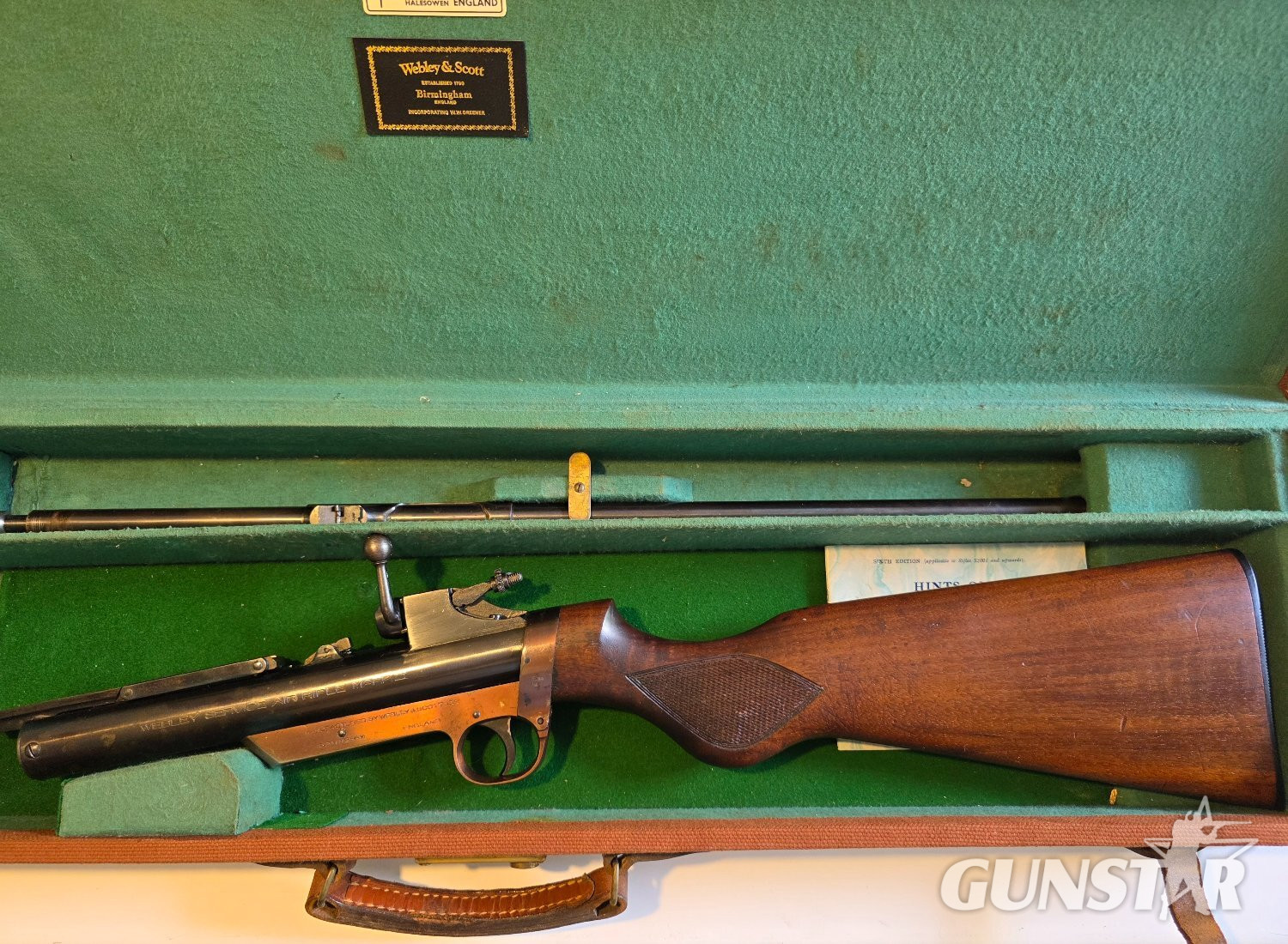Webley & Scott 1st series Mark II Service Air Rifle  .177 - {CATEGORY} in 