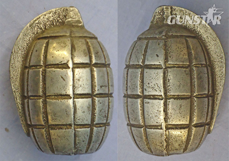 INERT. Rare, WW1, British, Aluminium, Mills No 5 MK 1 Practice Hand Grenade Resembling The Mills No 5 MK 1 Hand Grenade with Lever. - O 1894 INERT. Rare, WW1, British, Aluminium, Mills No 5 MK 1 Practice Hand Grenade Resembling The Mills No 5 MK 1 Hand Grenade with Lever. - O 1894  Other Ammunition