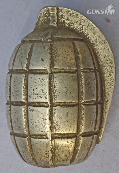 {CATEGORY} - INERT. Rare, WW1, British, Aluminium, Mills No 5 MK 1 Practice Hand Grenade Resembling The Mills No 5 MK 1 Hand Grenade with Lever. - O 1894 INERT. Rare, WW1, British, Aluminium, Mills No 5 MK 1 Practice Hand Grenade Resembling The Mills No 5 MK 1 Hand Grenade with Lever. - O 1894  Other Ammunition in 
