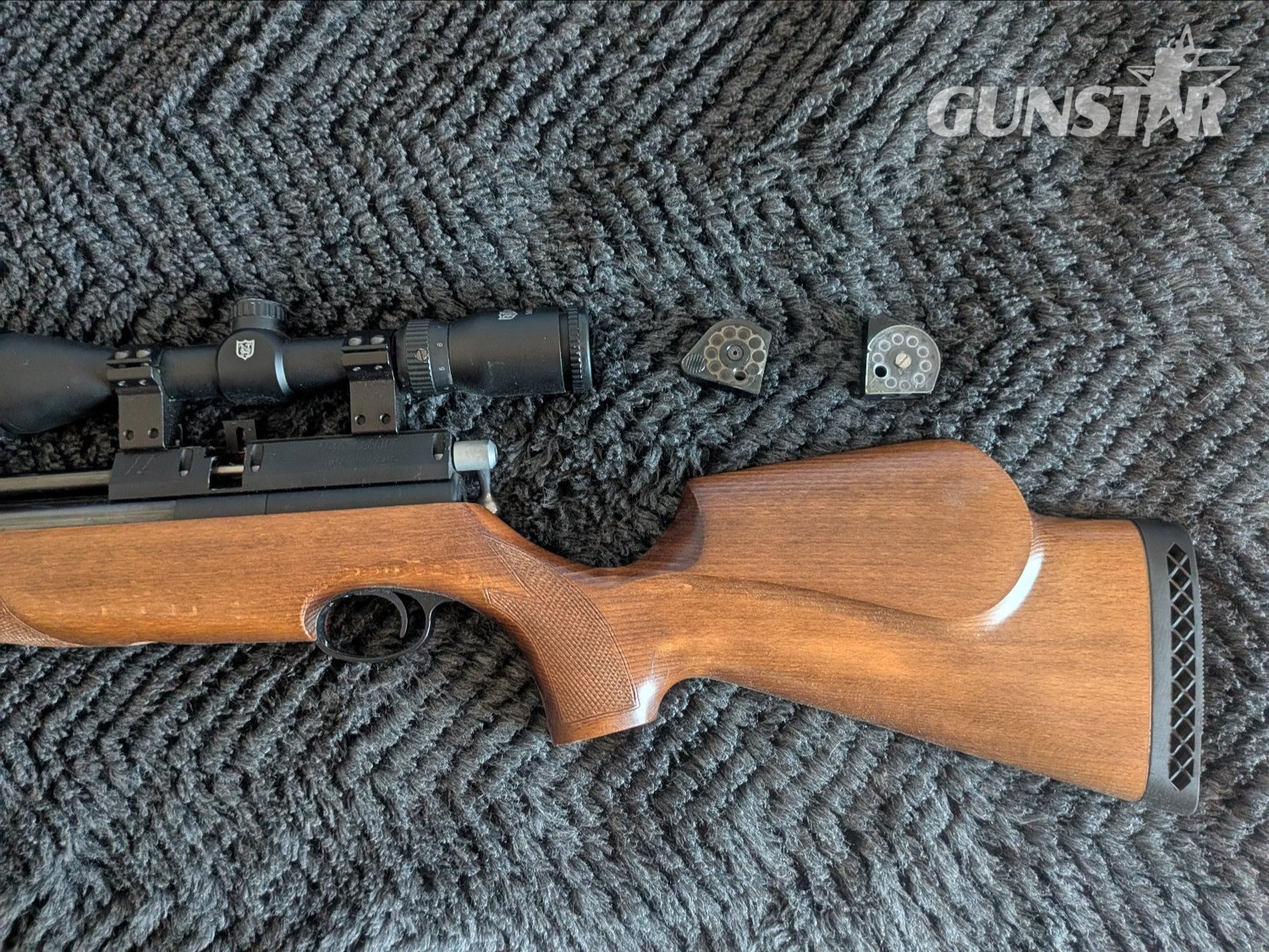 Air Arms S410 Carbine .22 - {CATEGORY} in 