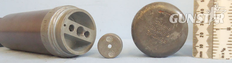 DEACTIVATED INERT Unfired Original WW2, 1940 Dated British 2 Inch Practice (High DEACTIVATED INERT Unfired Original WW2, 1940 Dated British 2 Inch Practice (High Antique & Militaria