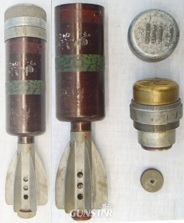 DEACTIVATED INERT. Unfired, MINT, British, 1941 Dated, 2 Inch (High Explosive) Mortar. - O 2199 DEACTIVATED INERT. Unfired, MINT, British, 1941 Dated, 2 Inch (High Explosive) Mortar. - O 2199  Other Ammunition in 