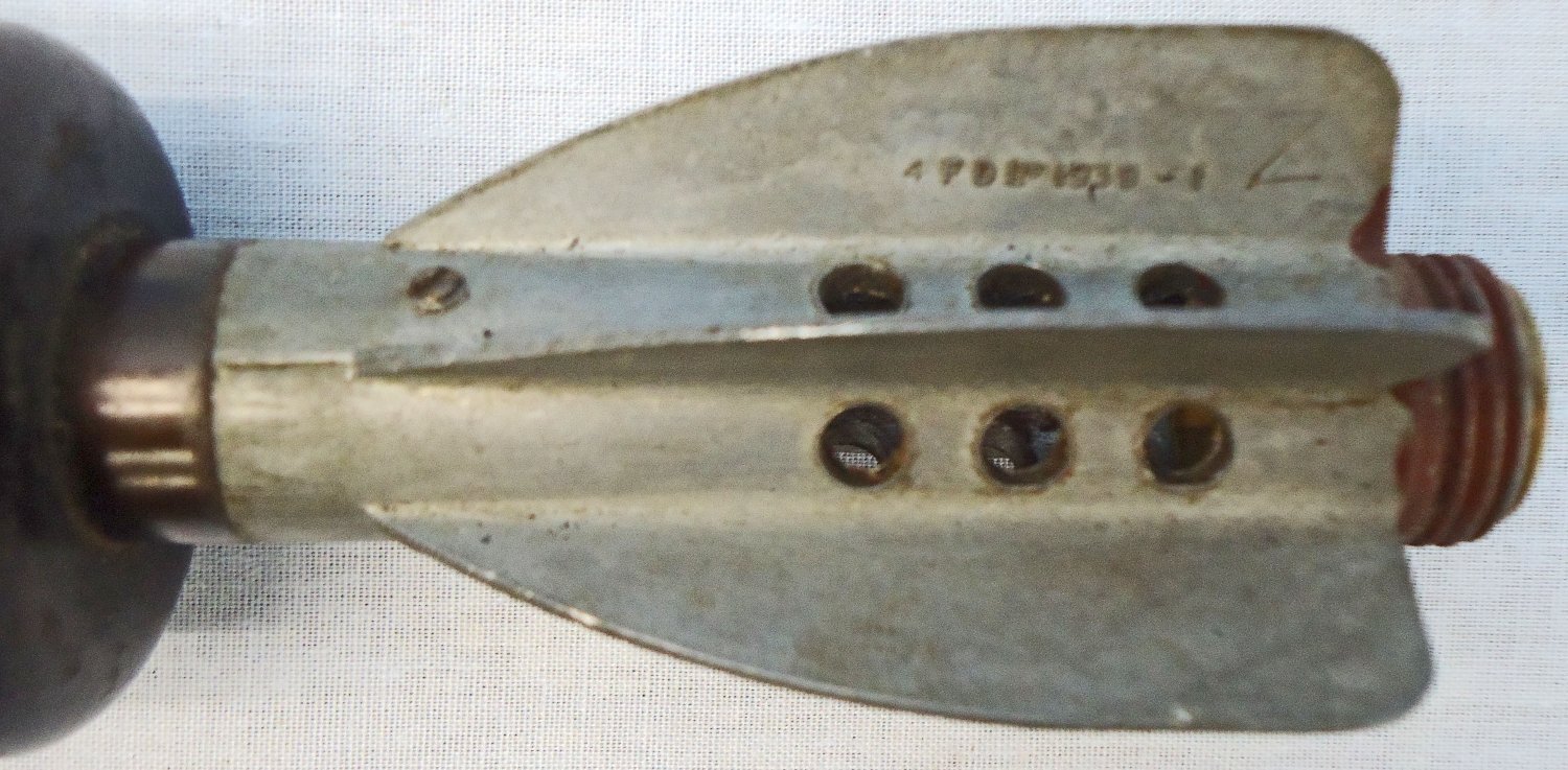 {CATEGORY} - DEACTIVATED INERT. Unfired, MINT, British, 1941 Dated, 2 Inch (High Explosive) Mortar. - O 2199 DEACTIVATED INERT. Unfired, MINT, British, 1941 Dated, 2 Inch (High Explosive) Mortar. - O 2199  Other Ammunition