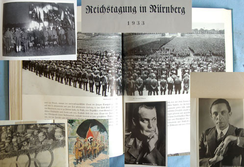  Reichsparteitag Nurenberg 1933 Original 1933 Nazi German Official NSDAP Approved ‘Reichsparteitag Nurenberg 193 Other Accessory