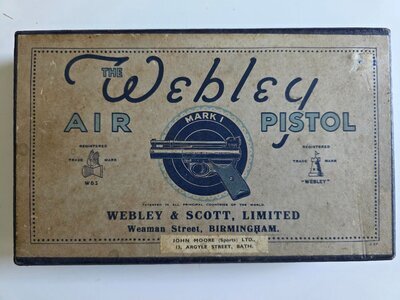 Webley & Scott Pre War Mark 1 .177