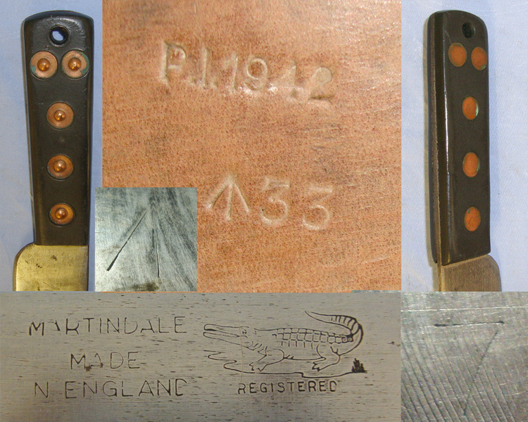 WW2 Era British WD Ralph Martindale Military Machete & Original WD 1942 Dated Leather Scabbard By ‘PI’ Other Blade
