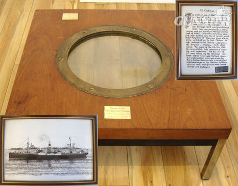 SS Catilian Porthole Rim Recovered From Scapa Flow With Porthole Glass From SMS  SS Catilian Porthole Rim Recovered From Scapa Flow With Porthole Glass From SMS  Other Accessory in 