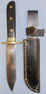 Post WWII Private Purchase U.S. Military Fighting Knife & Sheath. 8424:35. Knive