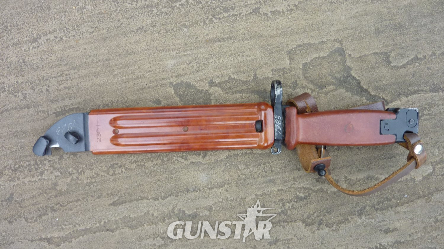 Russian Type 2 AKM Bayonet in 