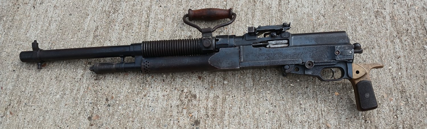 Hotchkiss Light Machine Gun None Military Gun in 