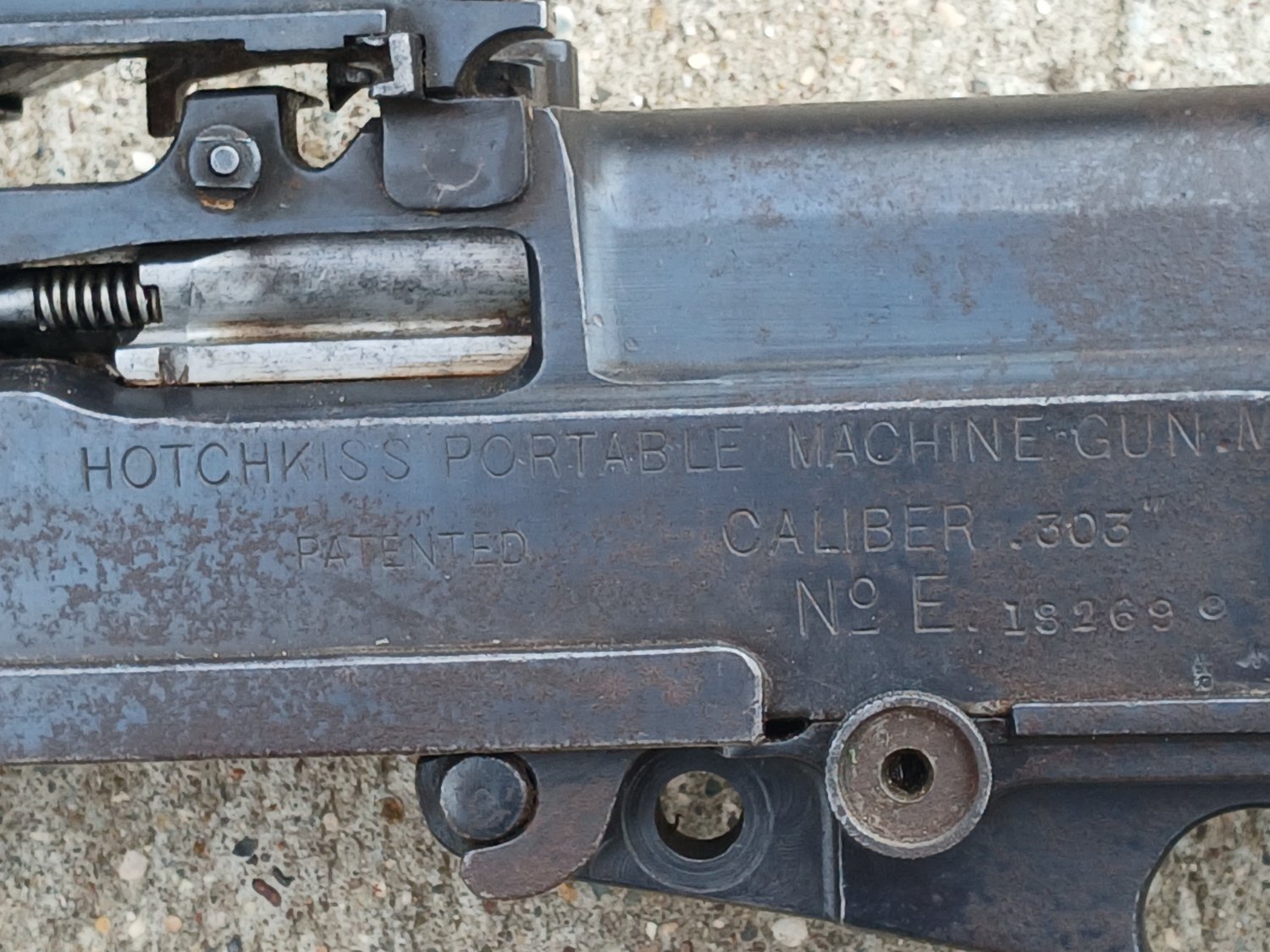 {CATEGORY} - Hotchkiss Light Machine Gun None Military Gun