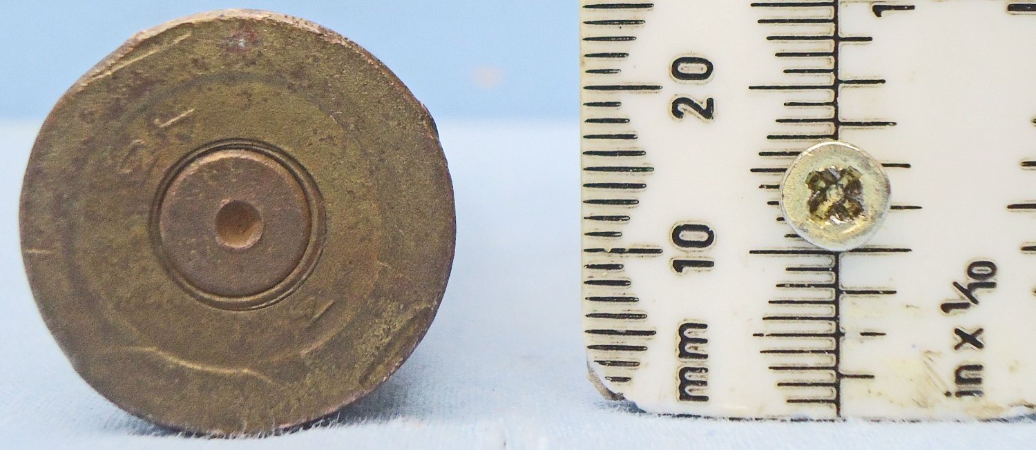 INERT DEACTIVATED. Soviet, Rare, WW2,1943 Dated 20mm (20x99R) ShVAK TYPE OZ HE (High Explosive) Aircraft Cannon Round. - O 2182 Soviet, Rare, WW2,1943 Dated 20mm (20x99R) ShVAK TYPE OZ HE (High Explosive) Aircraft Cannon Round. - O 2182  Other Ammunition