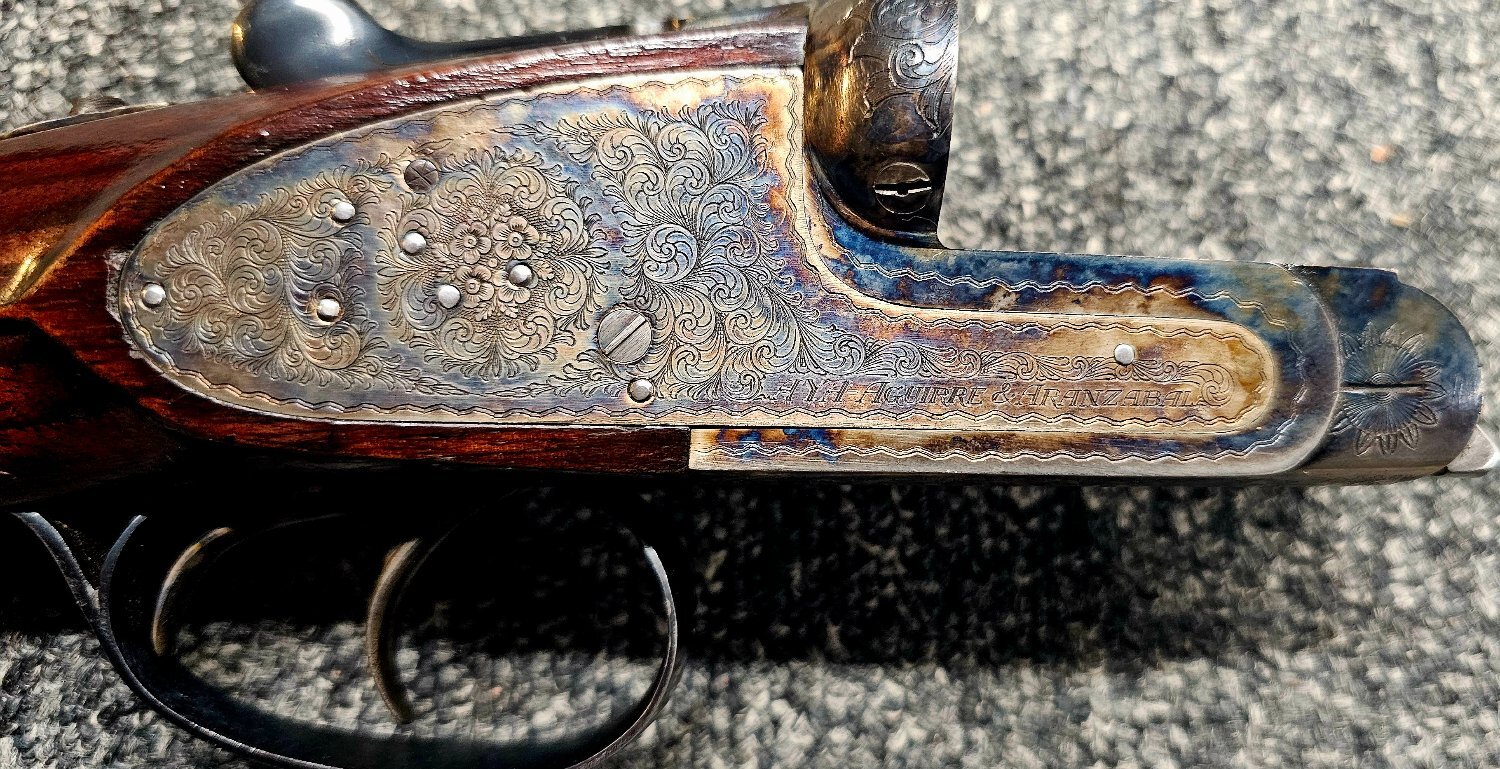  AYA (Aguirre Y Aranabal) Model 117 Sidelock 30\\ Side By Side 12 Bore/gauge