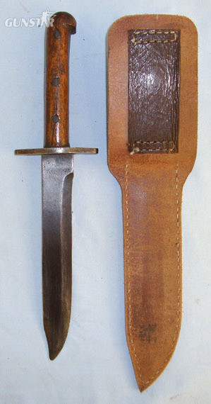 Burma Campaign Chindit Special Forces, Fighting Knife / Combat Bowie & Scabbard Knive