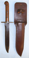 Burma Campaign Chindit Special Forces, Fighting Knife / Combat Bowie & Scabbard Knive