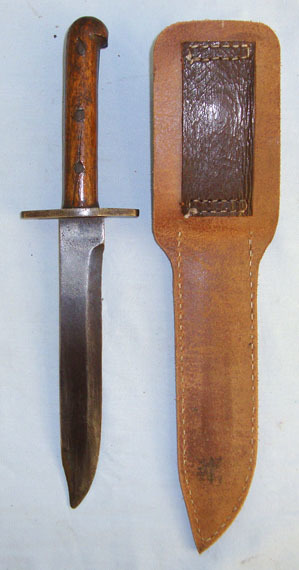 Burma Campaign Chindit Special Forces, Fighting Knife / Combat Bowie & Scabbard Knive