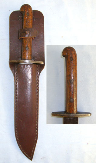  Burma Campaign Chindit Special Forces, Fighting Knife / Combat Bowie & Scabbard Knive