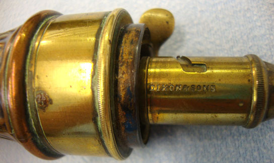  John Dickson & Son Victorian 19th Century Copper and Brass 'Foliage' Powder Flask by Dixon & Sons Antique & Militaria