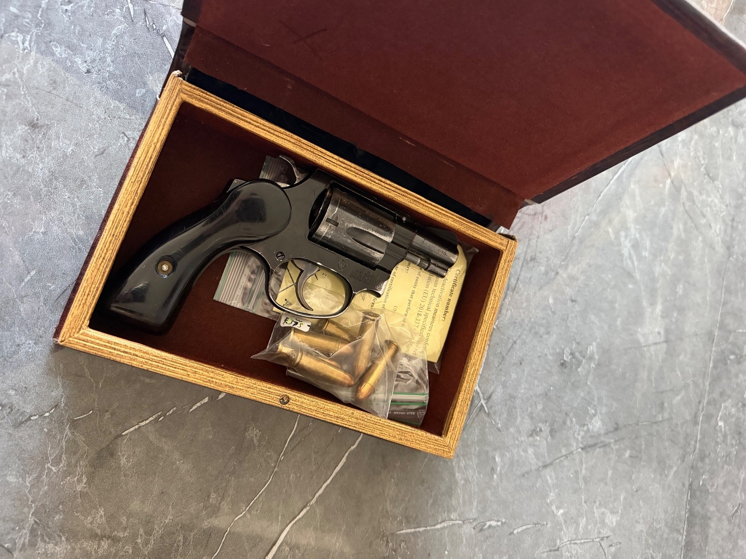 Smith & Wesson Model 37 .38 Revolver