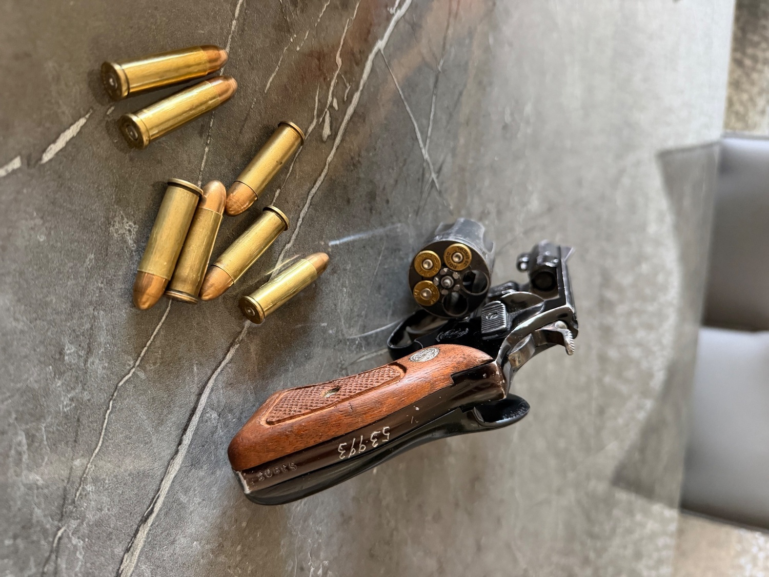 Smith & Wesson Model 37 .38 Revolver - {CATEGORY} in 