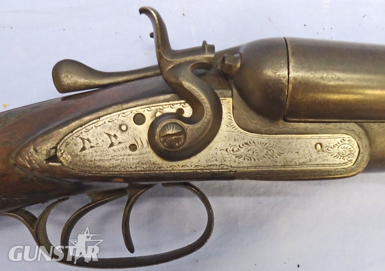 {CATEGORY} - C.G. Bartley (London) C. G. Bartley, London. 12 Bore Double Barrel Side By Side, Side Lock Hammer Sporting Shotgun With Rebounding Hammers. **1989 UK DEACTIVATION CERTIFICATED**. Sn - 14330 Side By Side 12 Bore/gauge in 