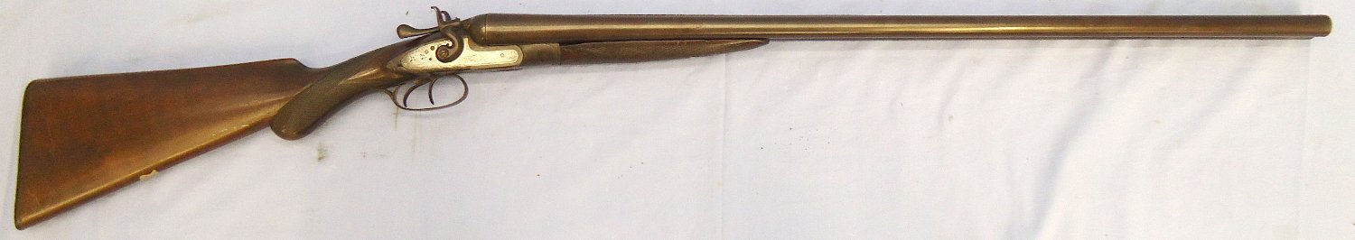 C.G. Bartley (London) C. G. Bartley, London. 12 Bore Double Barrel Side By Side, Side Lock Hammer Sporting Shotgun With Rebounding Hammers. **1989 UK DEACTIVATION CERTIFICATED**. Sn - 14330 Side By Side 12 Bore/gauge - {CATEGORY} in 
