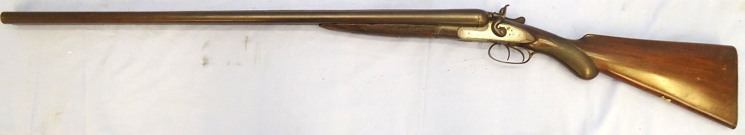 C.G. Bartley (London) C. G. Bartley, London. 12 Bore Double Barrel Side By Side, Side Lock Hammer Sporting Shotgun With Rebounding Hammers. **1989 UK DEACTIVATION CERTIFICATED**. Sn - 14330 Side By Side 12 Bore/gauge - {CATEGORY}