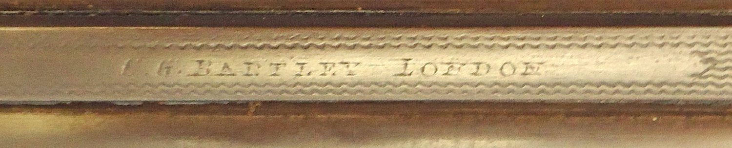 C.G. Bartley (London) C. G. Bartley, London. 12 Bore Double Barrel Side By Side, Side Lock Hammer Sporting Shotgun With Rebounding Hammers. **1989 UK DEACTIVATION CERTIFICATED**. Sn - 14330 Side By Side 12 Bore/gauge 