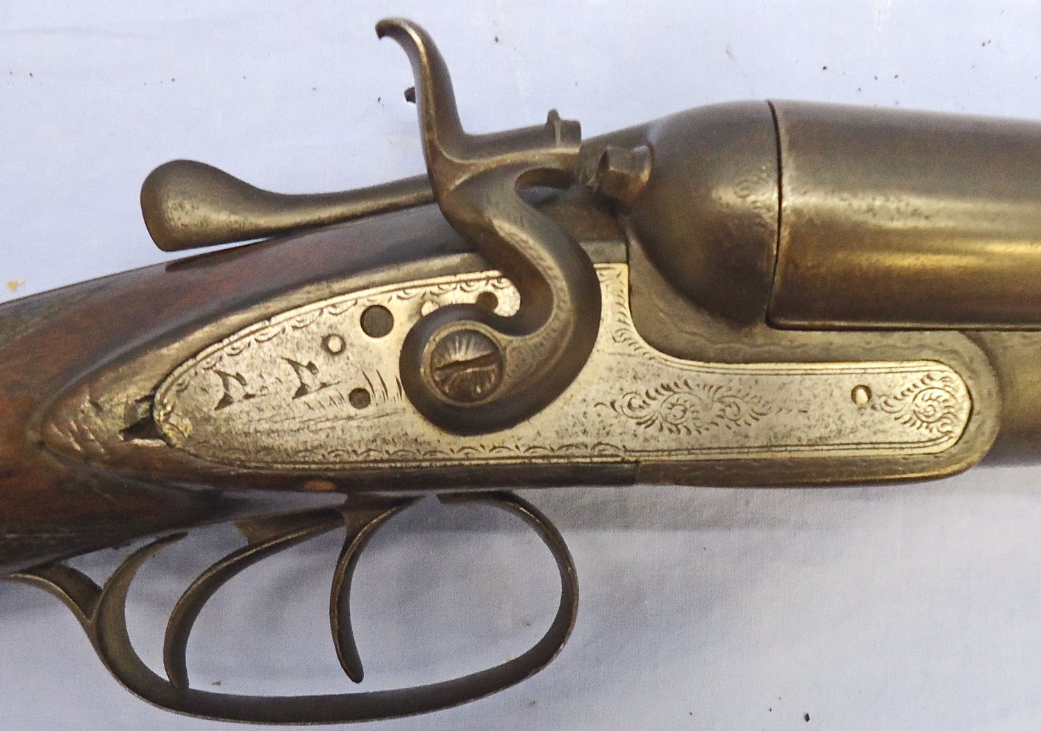 {CATEGORY} - C.G. Bartley (London) C. G. Bartley, London. 12 Bore Double Barrel Side By Side, Side Lock Hammer Sporting Shotgun With Rebounding Hammers. **1989 UK DEACTIVATION CERTIFICATED**. Sn - 14330 Side By Side 12 Bore/gauge in 