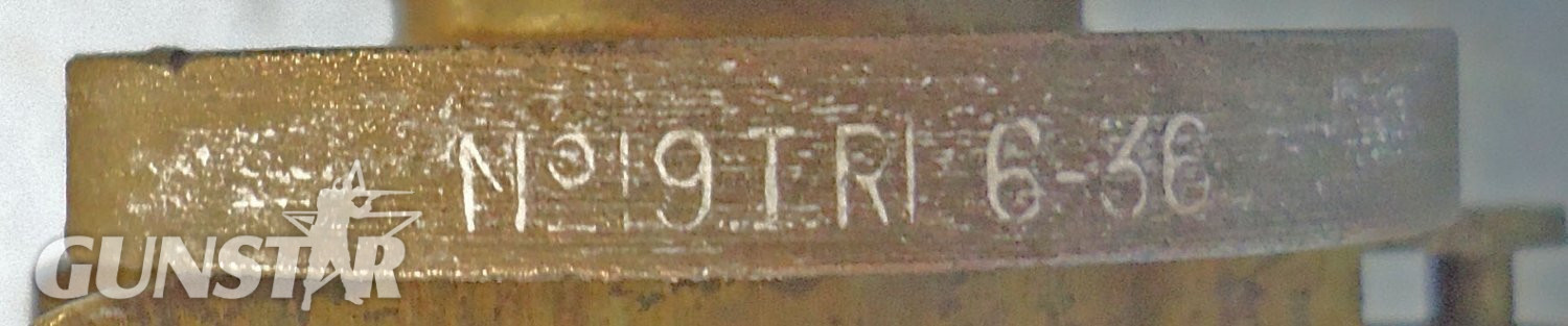 INERT DEACTIVATED. British Tail Pistol Number 19 Mark I (1936 Dated) Bomb Fuze. - O 2181 British Tail Pistol Number 19 Mark I (1936 Dated) Bomb Fuze. - O 2181  Other Ammunition - {CATEGORY}