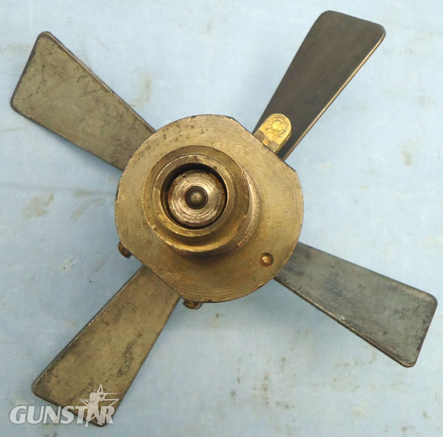 {CATEGORY} - INERT DEACTIVATED. British Tail Pistol Number 19 Mark I (1936 Dated) Bomb Fuze. - O 2181 British Tail Pistol Number 19 Mark I (1936 Dated) Bomb Fuze. - O 2181  Other Ammunition in 