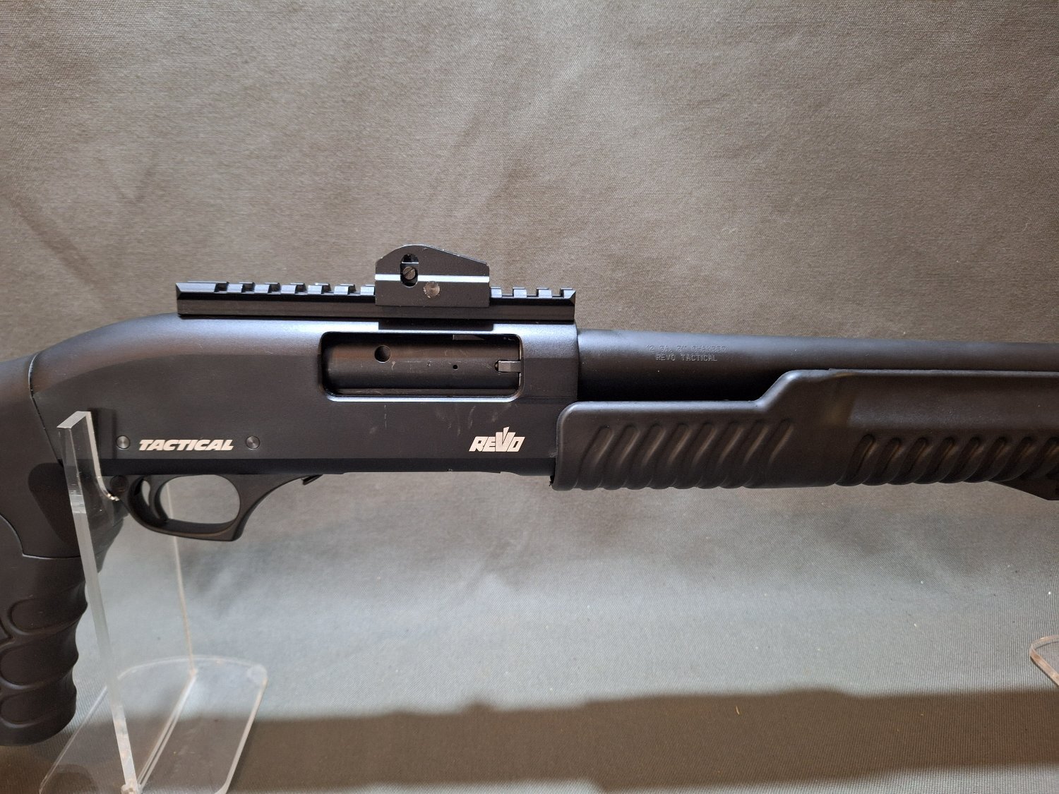 REVO (Section 1) Tactical Pump Action 12 Bore/gauge - {CATEGORY} in 
