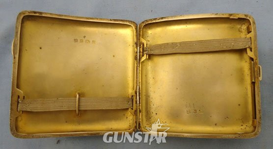 British Officers WW1 1915 Hallmarked Quality Silver Folding Cigarette Case By A and J Zimmerman - MISC 883. British Officers WW1 1915 Hallmarked Quality Silver Folding Cigarette Case By A and J Zimmerman - MISC 883. Other Accessory