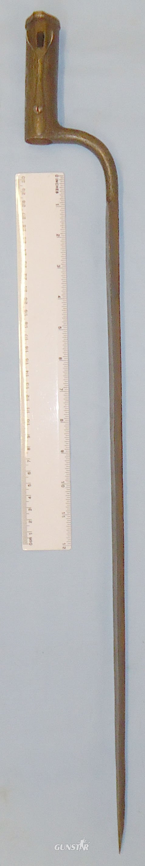 Rare* Prussian/Danish Model 1794 Socket Bayonet/Long Blade with Kyhl Lock Spring. BAYO 611. Bayonet in 