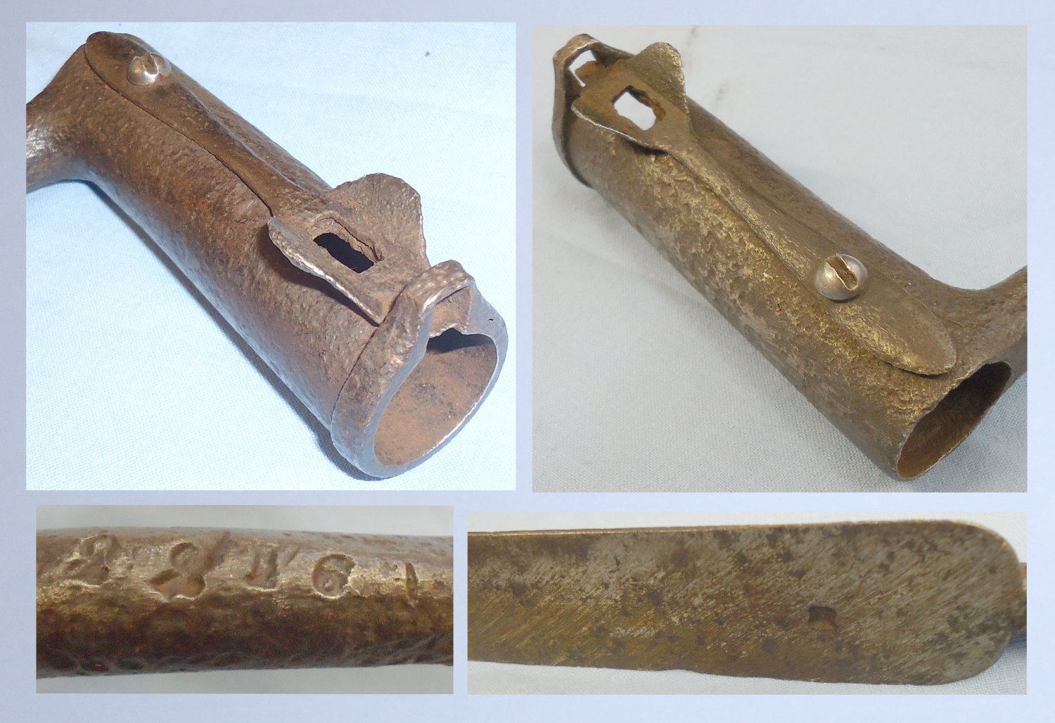 Rare* Prussian/Danish Model 1794 Socket Bayonet/Long Blade with Kyhl Lock Spring. BAYO 611. Bayonet