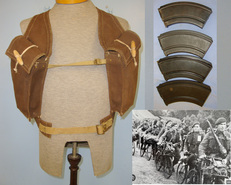 MINT**UNISSUED**Original WW2 1945 British WD Commando Skeleton Assault Jerkin / Vest By W&G With 4 Original Bren Gun Magazines. Sn 21305  Clothing