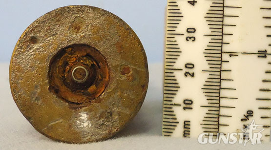  German 30 mm MK103 (30x184B) HEI (High Explosive Incendiary) (M geschloss) Canno WW2 Rare INERT German 30 mm MK103 (30x184B) HEI (High Explosive Incendiary) (M g Antique & Militaria
