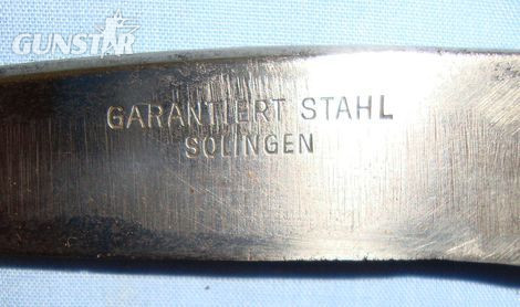  'Garantiert Stahl' Knive