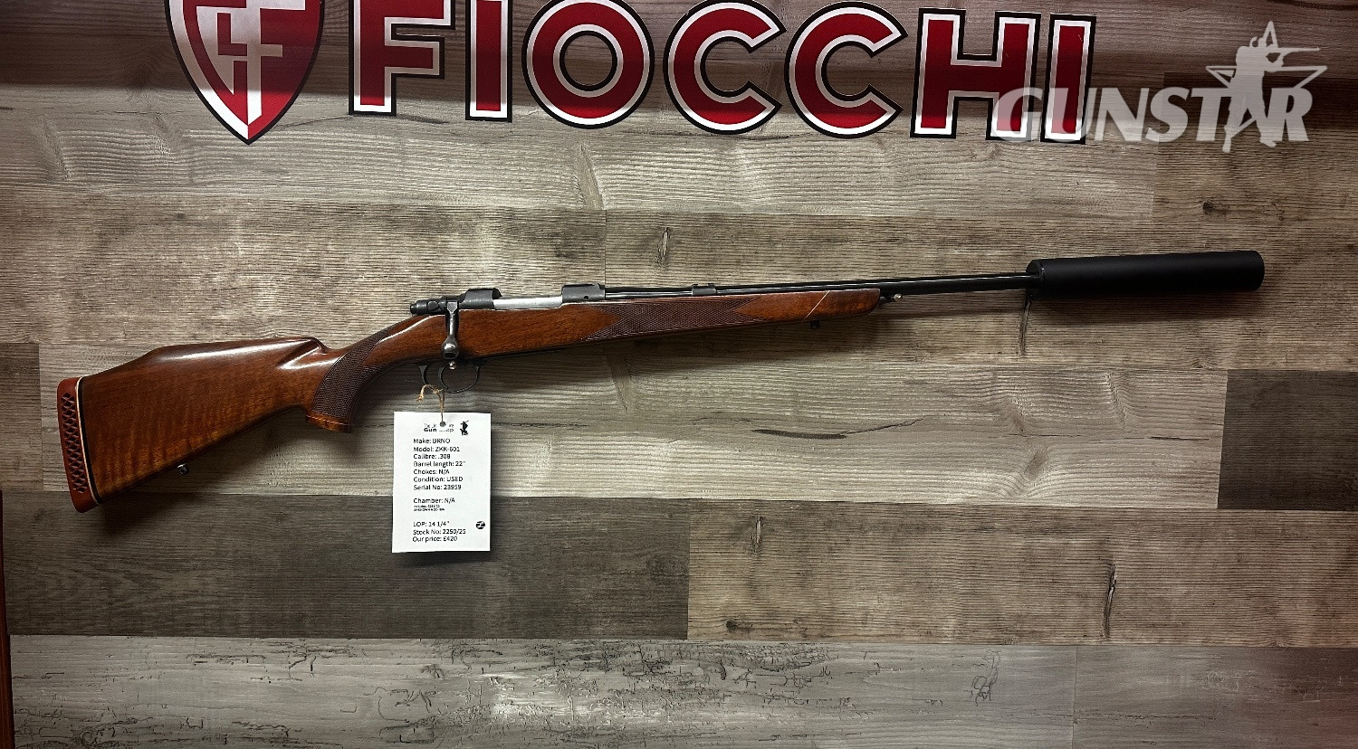 BRNO ZKK-601 Bolt Action .308 Winchester Rifle in 