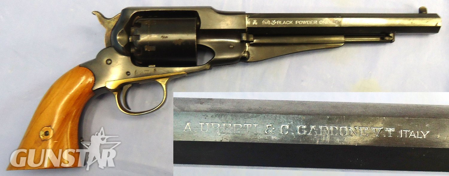 Uberti Italian Uberti MINT, Remington New Model Army Single Action .44 Calibre Revolver. **UK 2014 DEACTIVATION CERTIFICATED** Sn - 22643:17 .44 Revolver in 