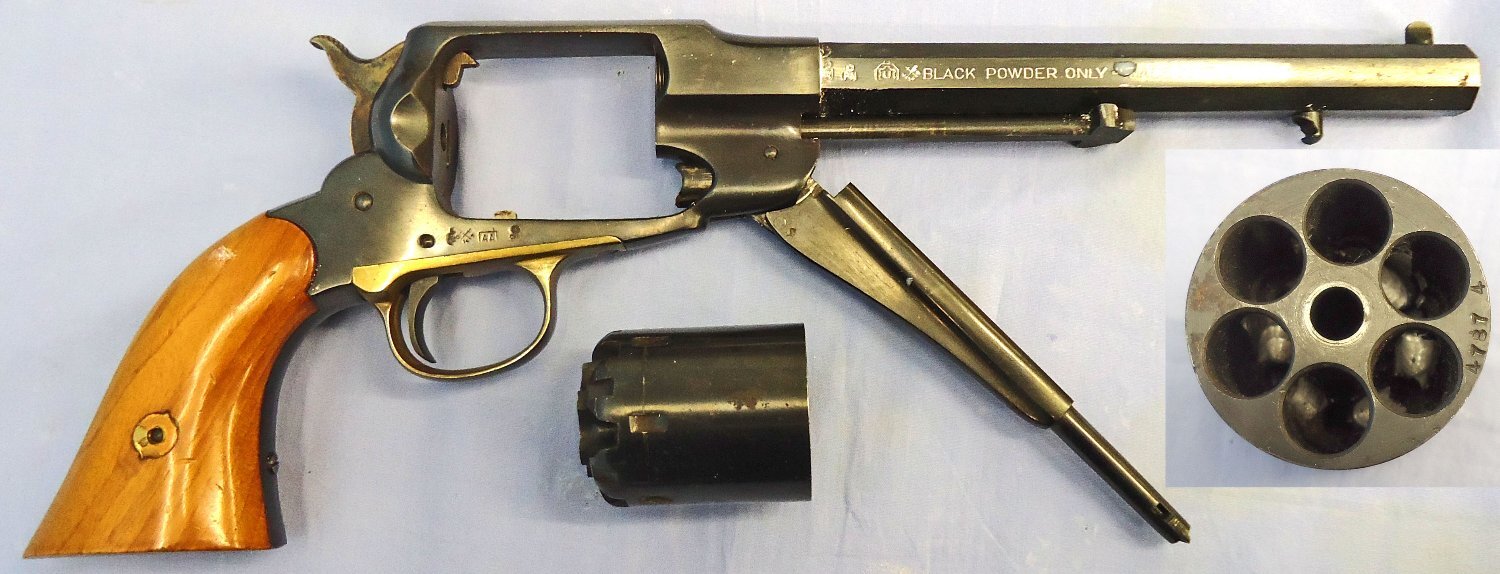  Uberti Italian Uberti MINT, Remington New Model Army Single Action .44 Calibre Revolver. **UK 2014 DEACTIVATION CERTIFICATED** Sn - 22643:17 .44 Revolver