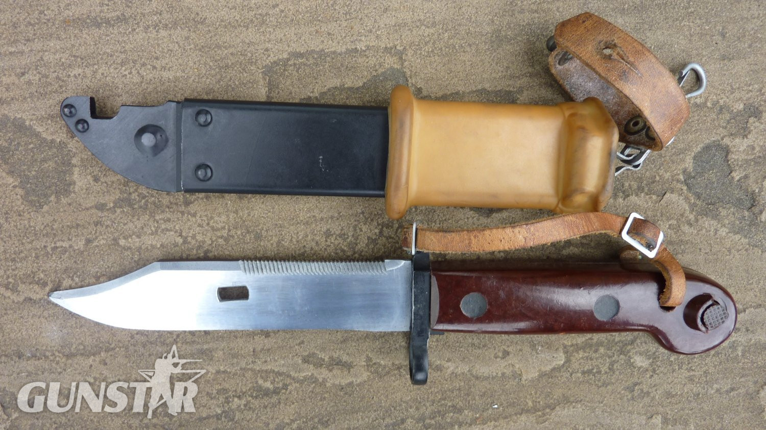 Hungarian Type 1 AKM Bayonet in 