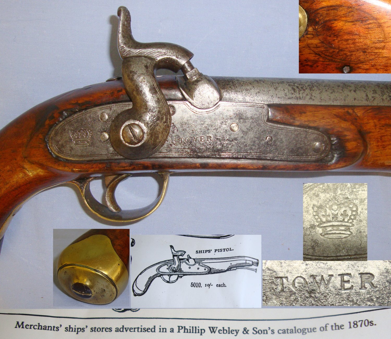 Alex Henry EXREMELY RARE**VICTORIAN BANK OF ENGLAND BRITISH ARMY HOUSEHOLD GUARD PICQUET’S**Cased, 1859-1866 London Armoury Company / Alexander Henry Edinburgh Kerr’s Patent 54 Bore Single Action Percussion Revolver. Sn 21218  None Revolver