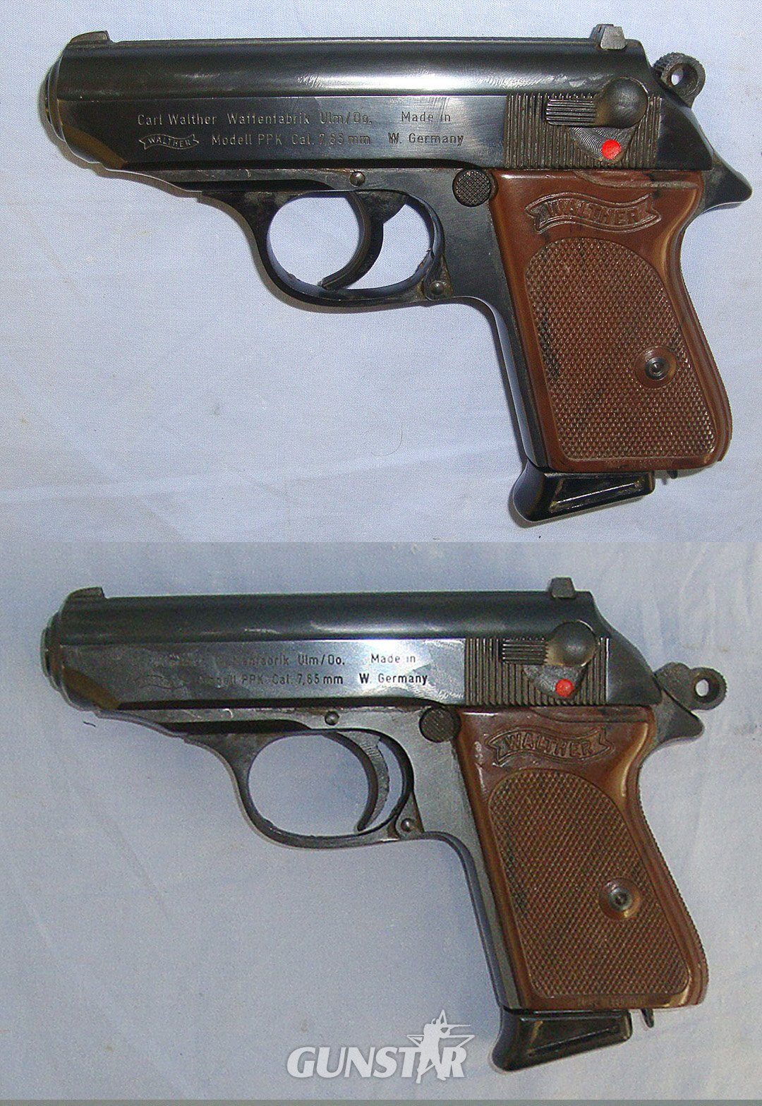  Cold War Era West German, Walther PPK, 7.65 mm Semi Automatic Pistol**COCKS & DRY FIRES**UK 2002 DEACTIVATION**Sn 23484:37 ppk None Semi Auto