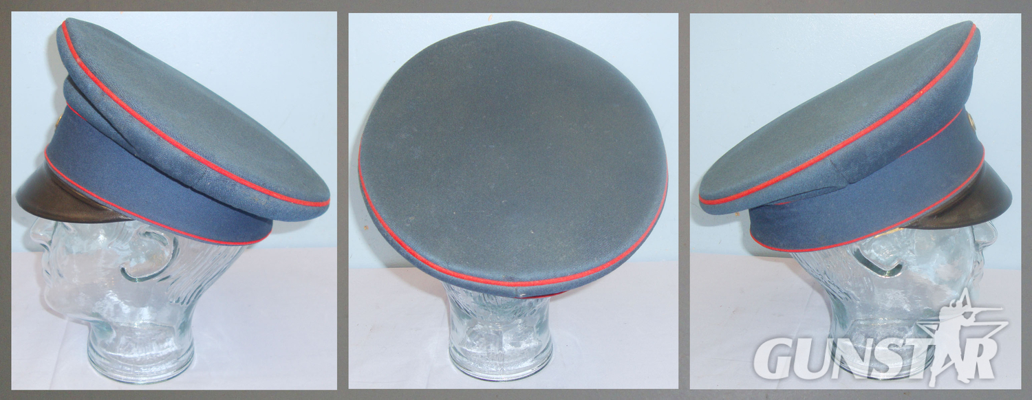 WW1 Era, Imperial German Army Officer\'s Peaked Cap, Elsner & Manchen, Bromberg. Sn 7629. WW1 Era, Imperial German Army Officer\'s Peaked Cap, Elsner & Manchen, Bromberg. Sn 7629. Antique & Militaria